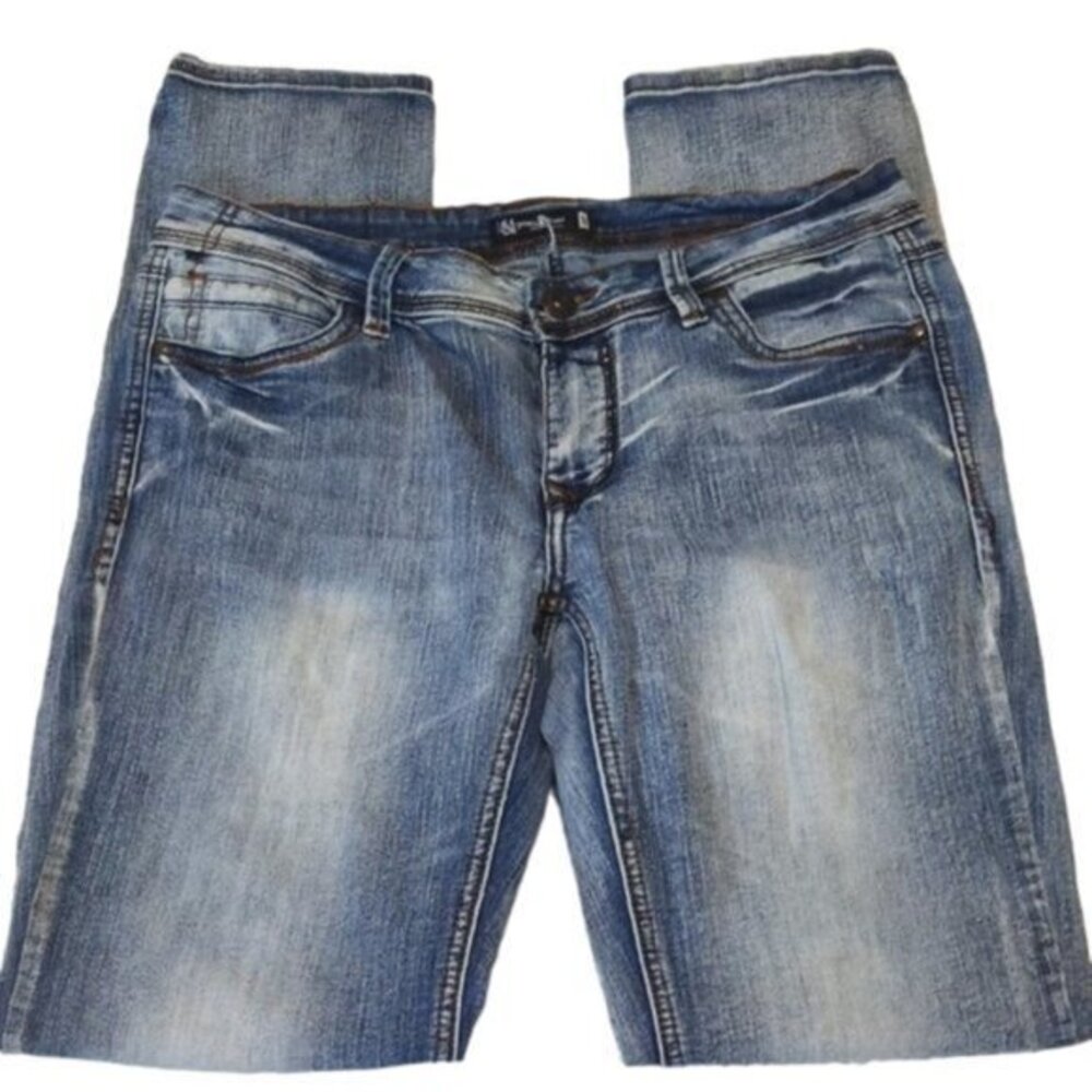Women's I&M Premium Jeans Back Pocket Straight Leg Jeans Size 9 EUC #0444
